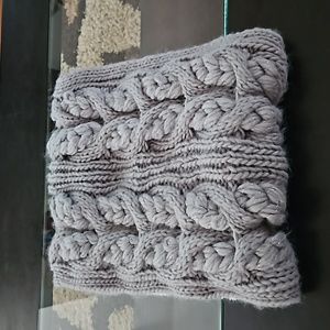 Sonoma cable knit sherpa lined infinity neck wrap